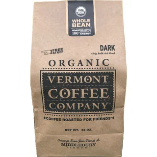 Vermont Coffee Company Organic Dark Roast, 32 oz