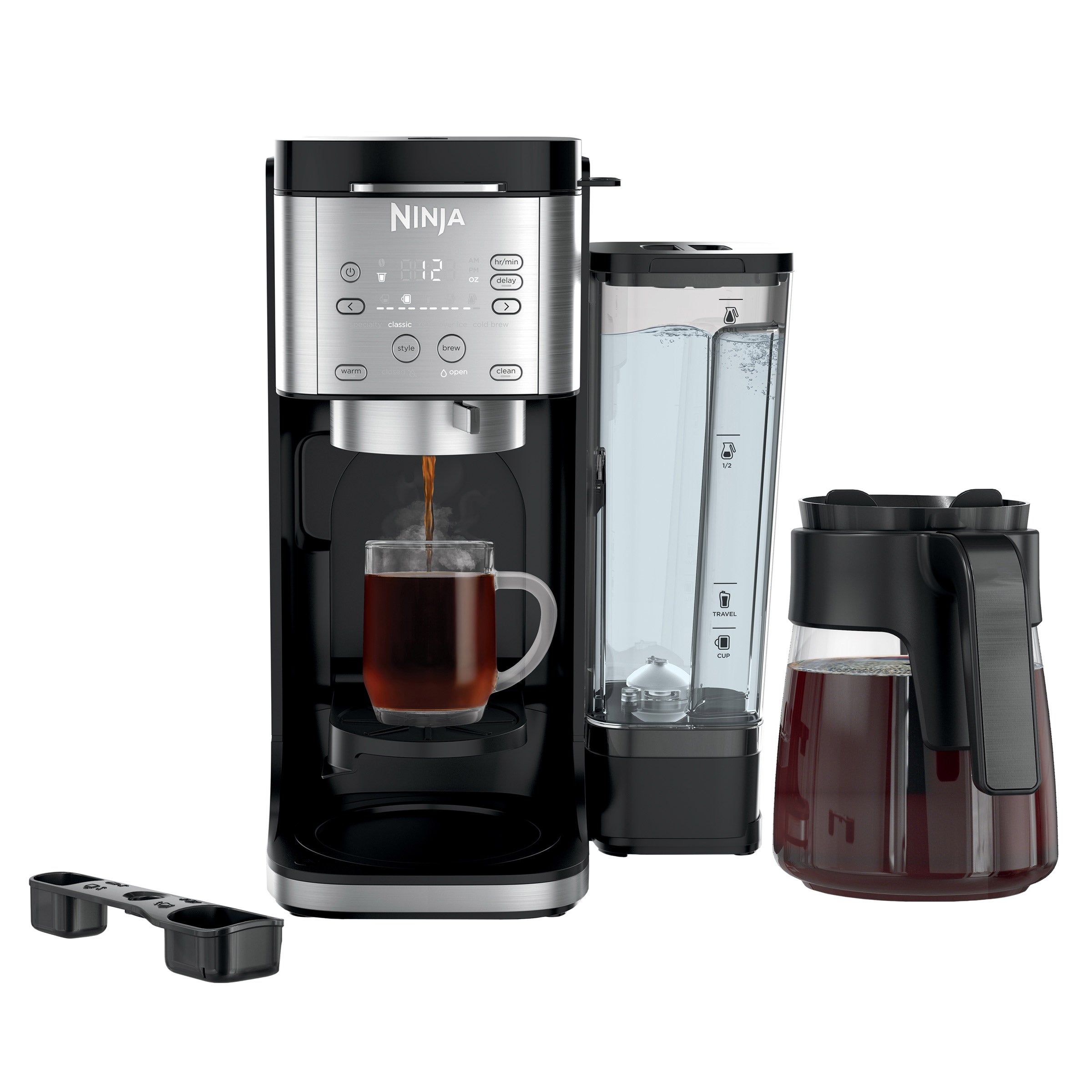 Ninja DualBrew Grounds & Pods Hot & Iced Coffee Maker with Rapid