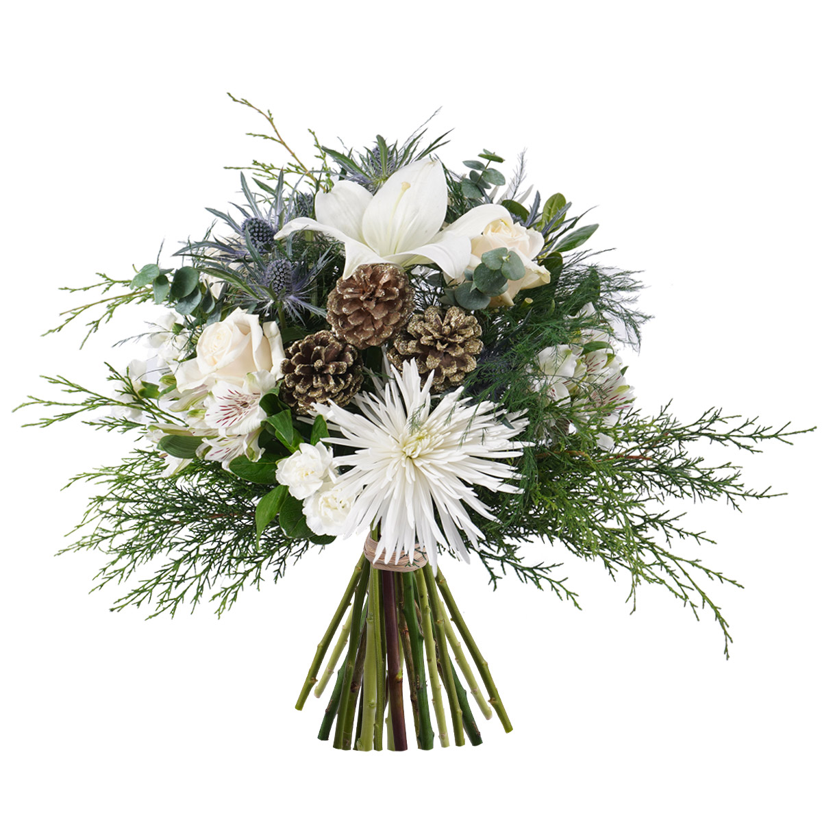 Winter Wonderland Hand-Tied Bouquet