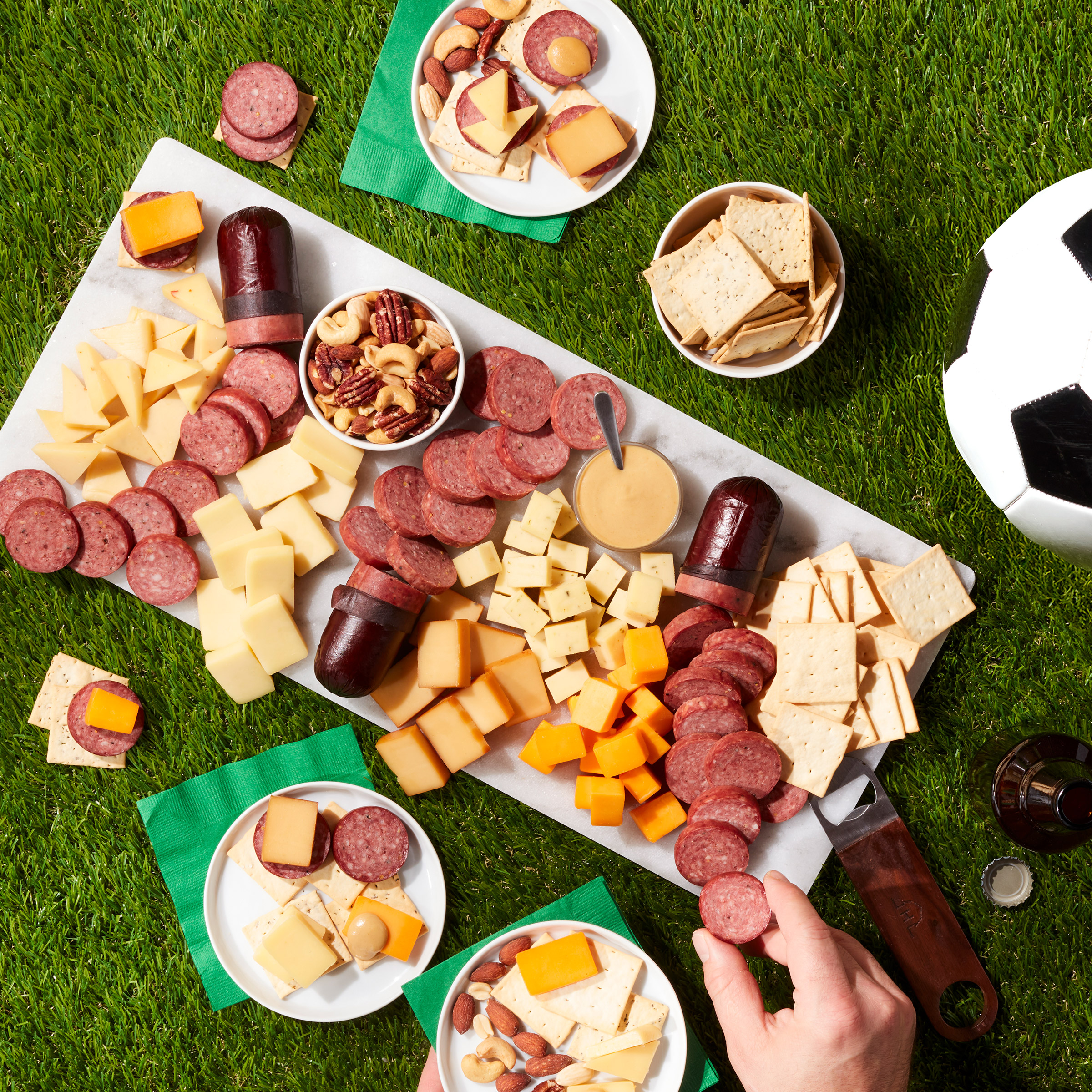 Hickory Farms Soccer Match Day Box, 3.78 lbs. Total | Costco