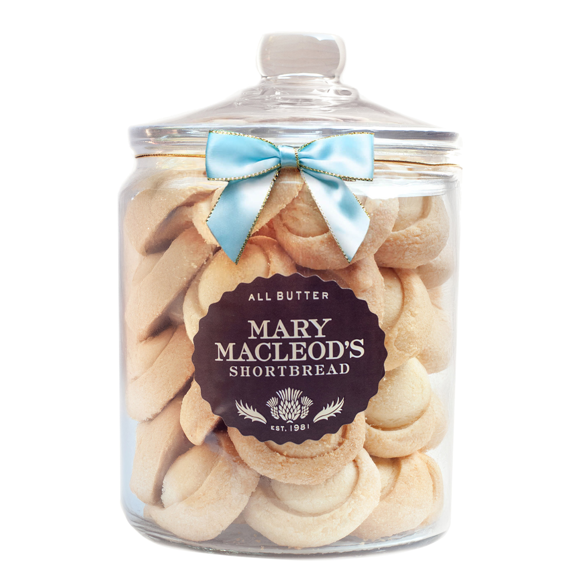 Mary Macleod's Cookie Jar of All-butter Classic Shortbread Cookies, 45 cookies