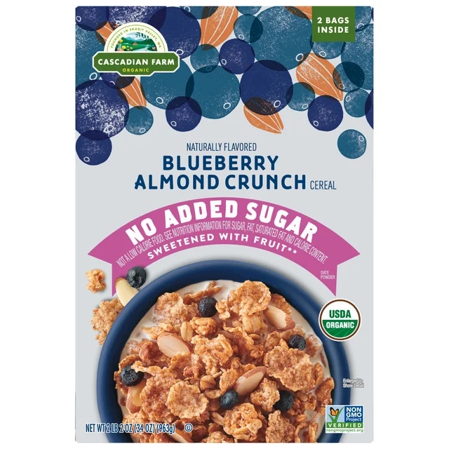 Organic Blueberry Almond Crunch Cereal, 2 lbs 2 oz