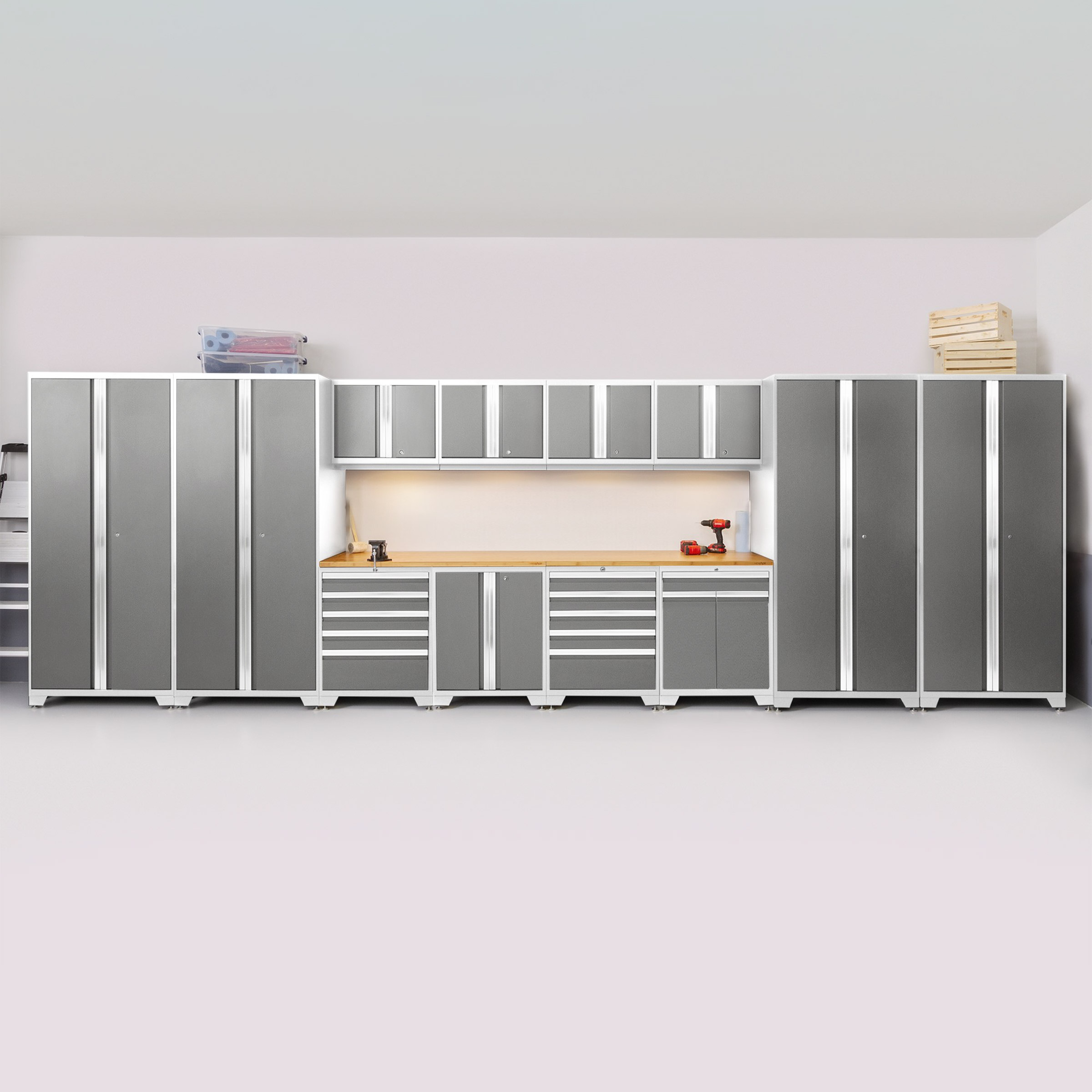 NewAge Products Pro 3.0 Series Storage Cabinet 14-piece Set | Costco