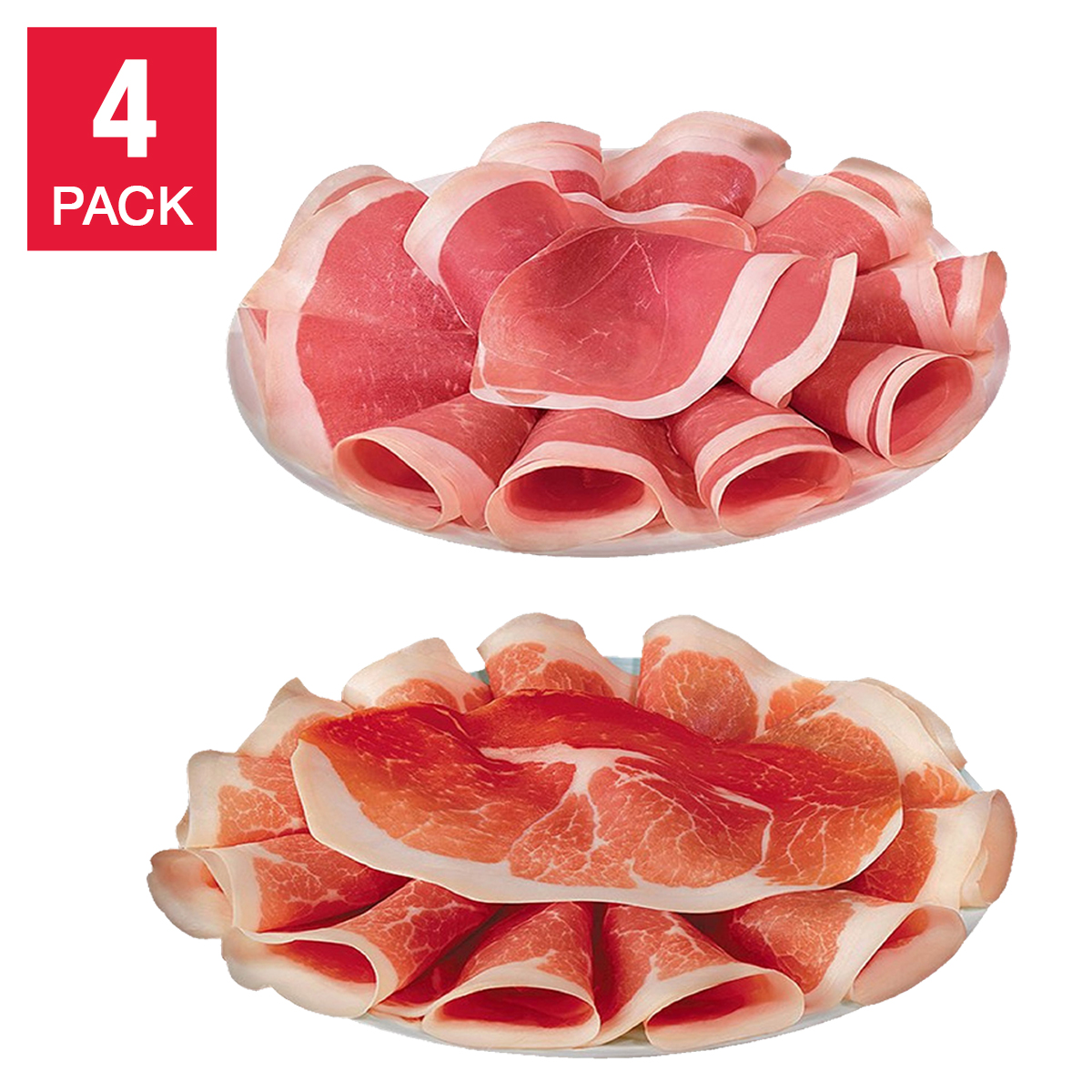 Gualerzi Pre-sliced Antipasto Meats Variety Pack 80 g (2.8 oz) × 8 pack