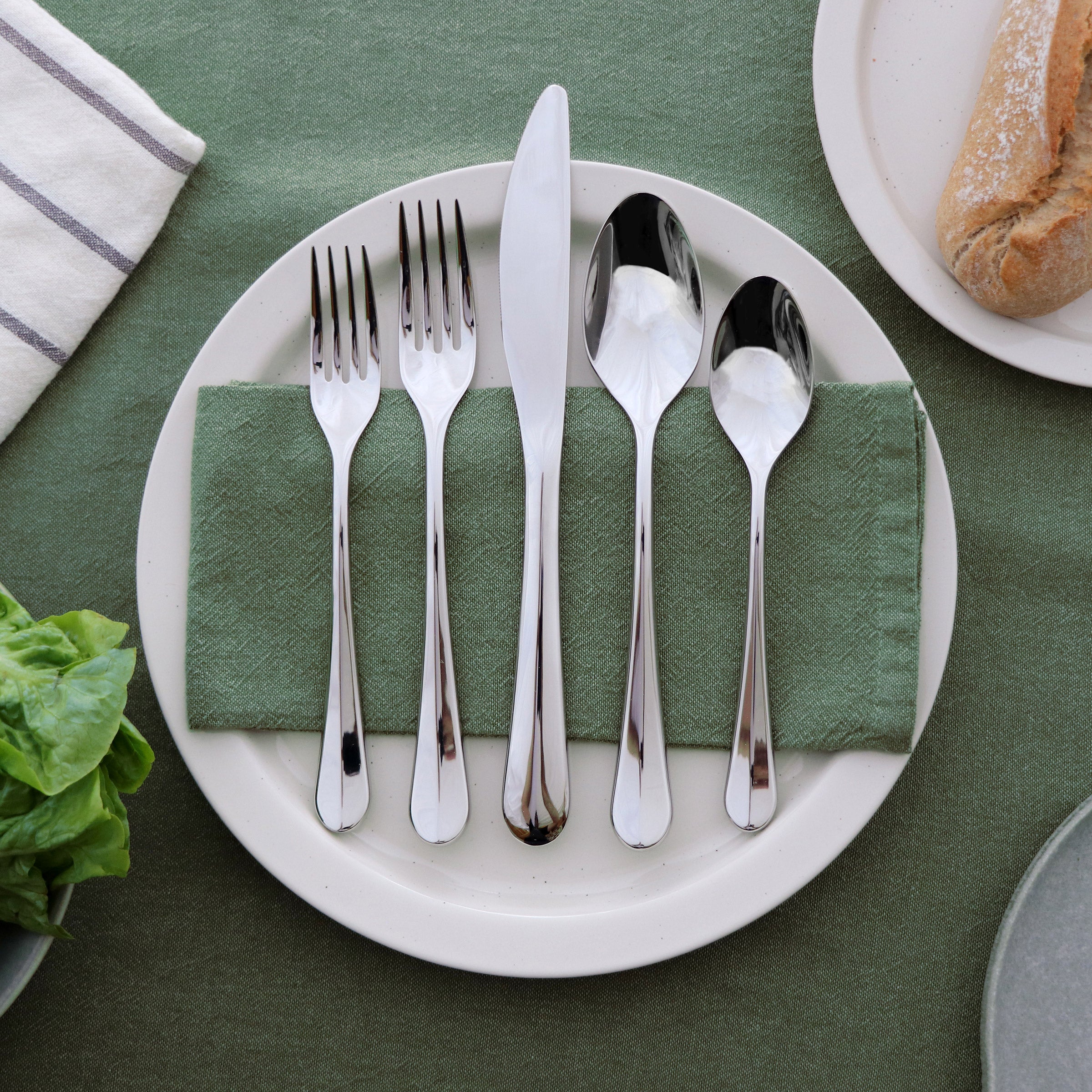 Gourmet Settings 20-piece Flatware Set, Vallée | Costco