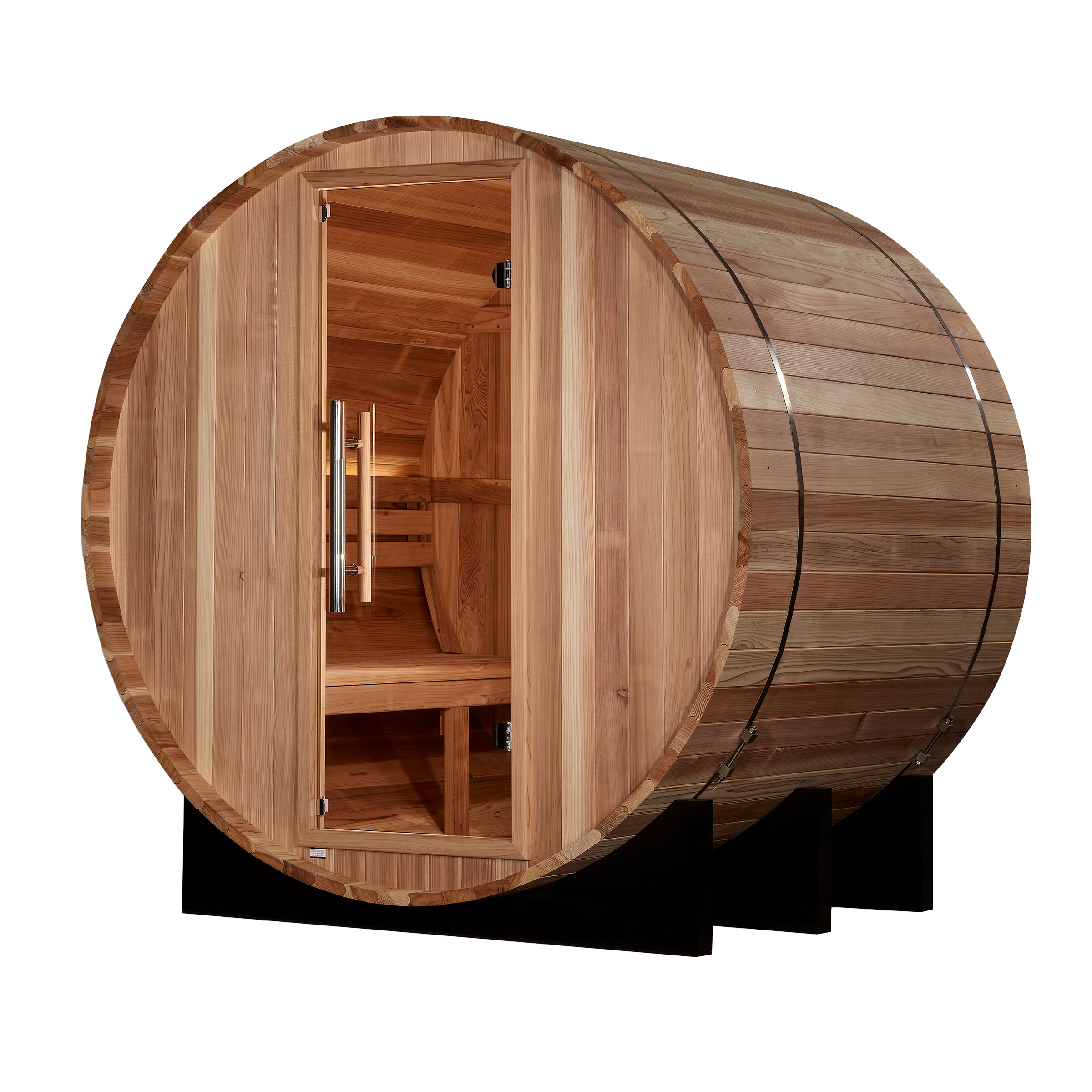 Golden Designs St. Moritz 2-person Barrel Steam Sauna