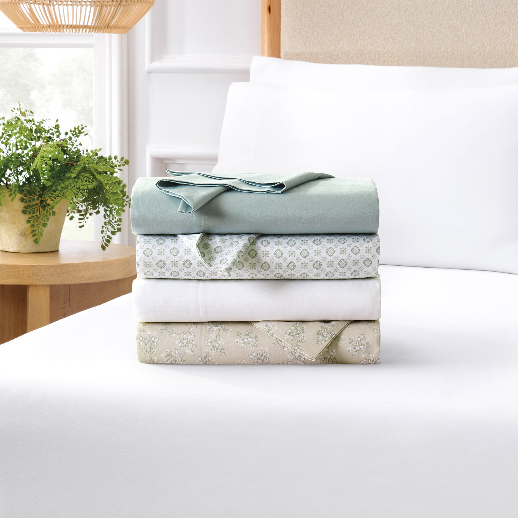 Purely Organic 300 Thread Count 6-piece 100% Turkish Organic Cotton Sheet Set