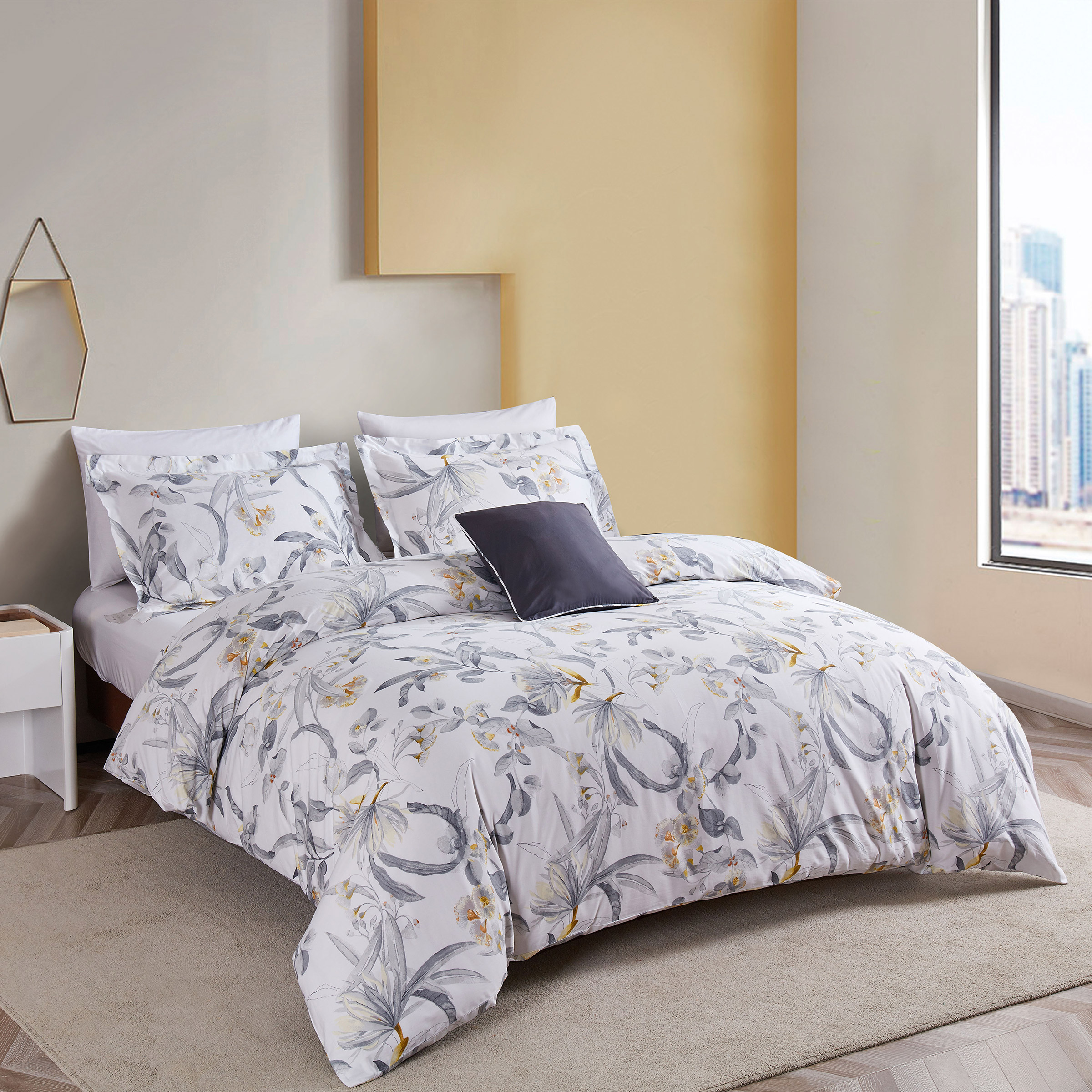 North Home Charlotte Duvet Cover Set