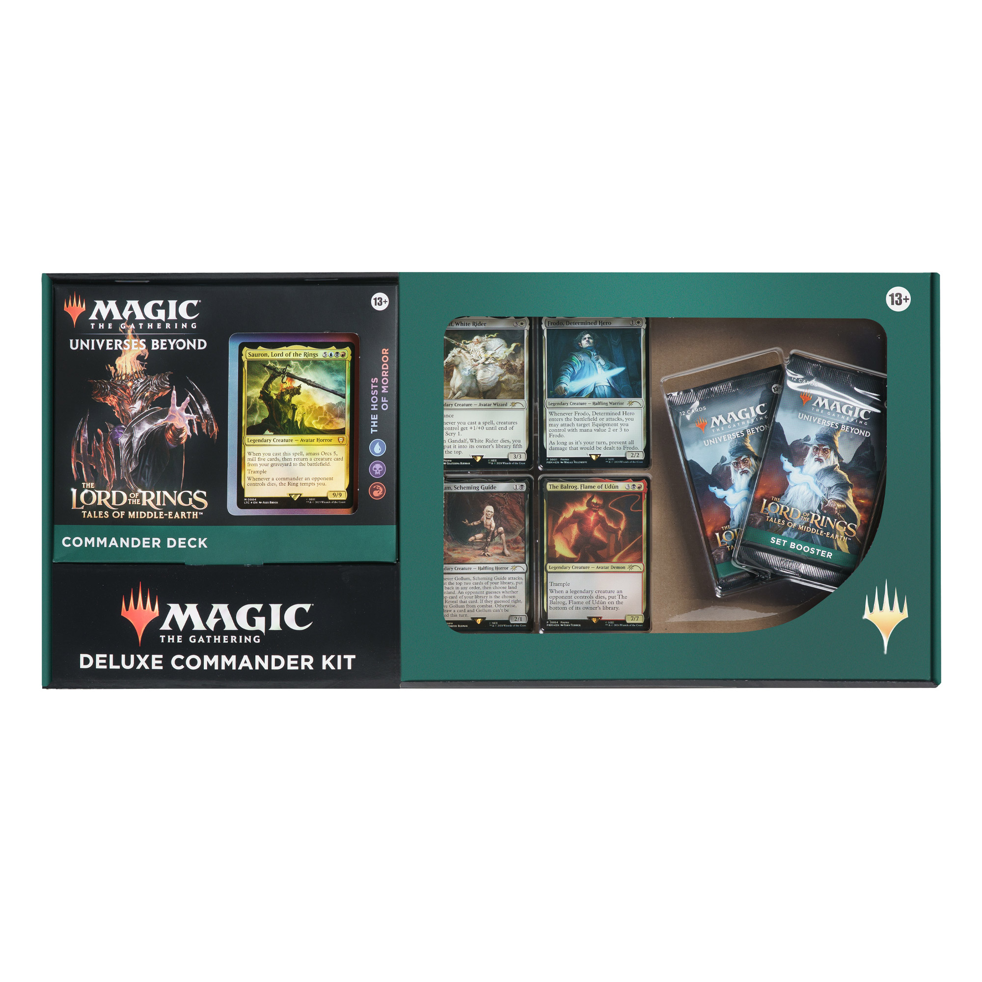 mtg hosts of mordor commander deck Magic The Gathering Lord of The Rings Tales of Middle-Earth The Hosts of Mordor Commander Deck main image 0