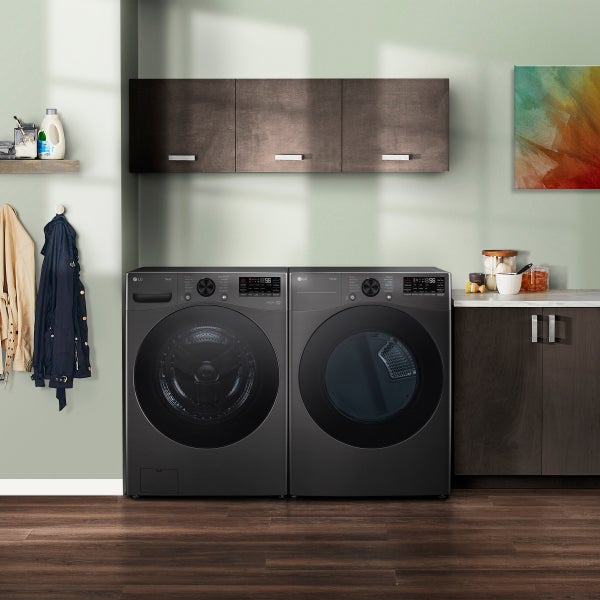 LG 4.5 cu. ft. Front Load Washer with TurboWash 360 and 7.4 LG 4.5 cu. ft. Front Load Washer with TurboWash 360 and 7.4