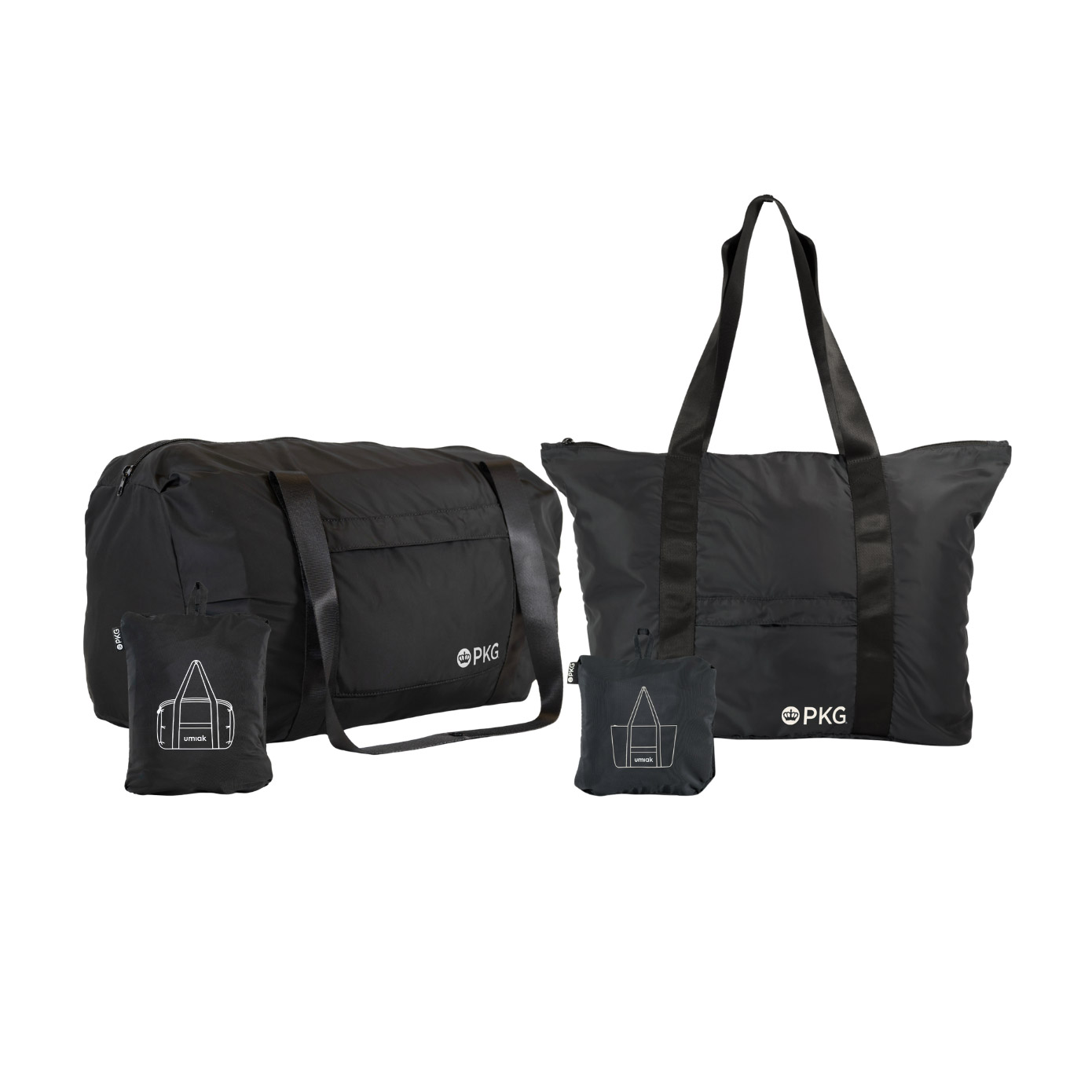 PKG - Umiak 2-piece Packable Travel Set, Duffle Bag & Tote | Costco