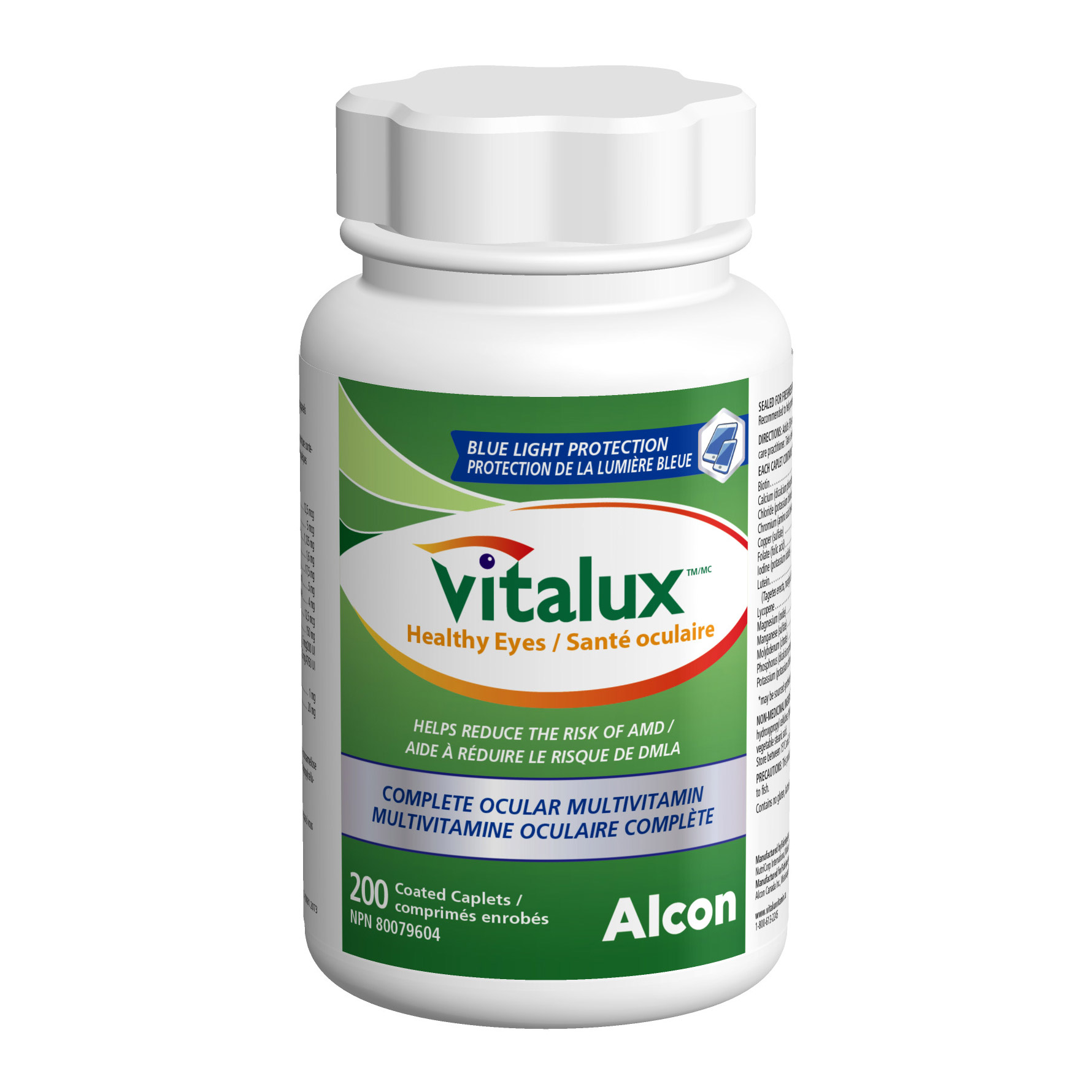 Vitalux - Healthy Eyes Ocular Multivitamin, 200 Coated Caplets