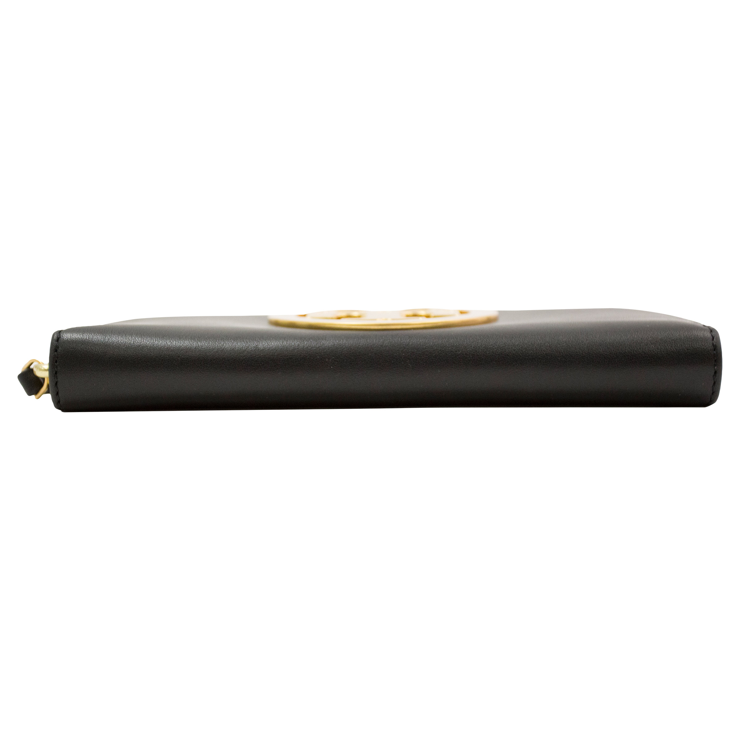 Tory Burch Charlie Zip Continental Wallet, Black | Costco