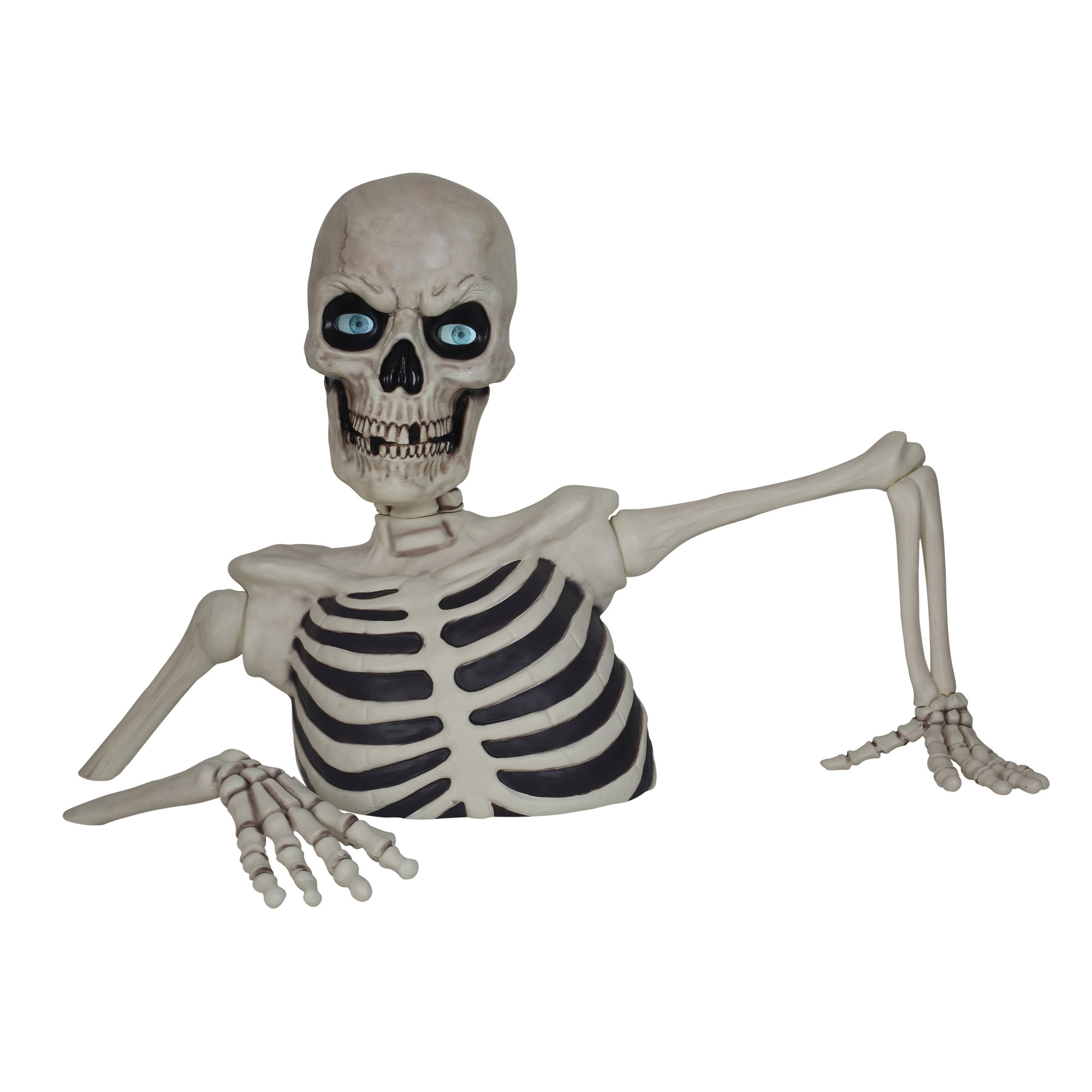 Halloween Giant Ground Breaking Skeleton with LCD Eyes | Costco