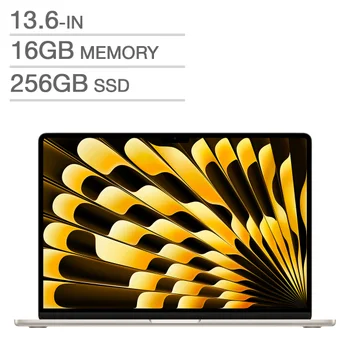 Apple MacBook Air 13.6 in., Apple M3 Chip – 16 GB RAM, 256 Apple MacBook Air 13.6 in., Apple M3 Chip – 16 GB RAM, 256