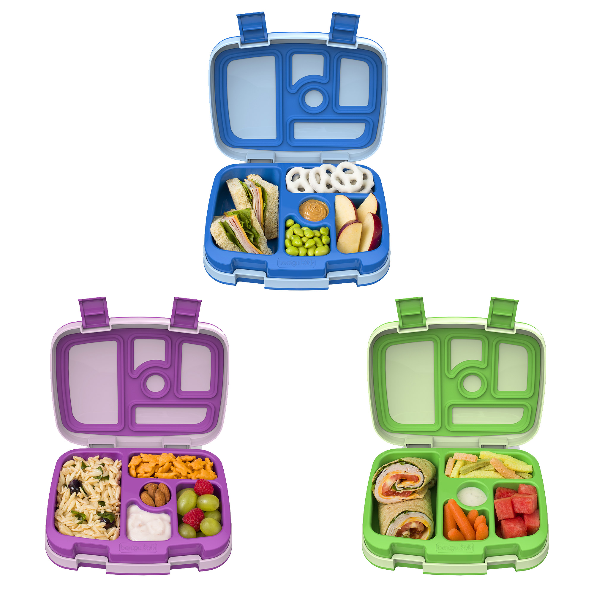 Bentgo Kids Lunch Box Containers  3-Pack