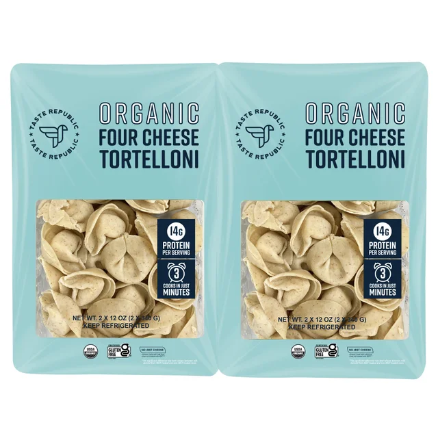 ORGANIC GLUTEN FREE FOUR CHEESE PASTA 2/12 OZ