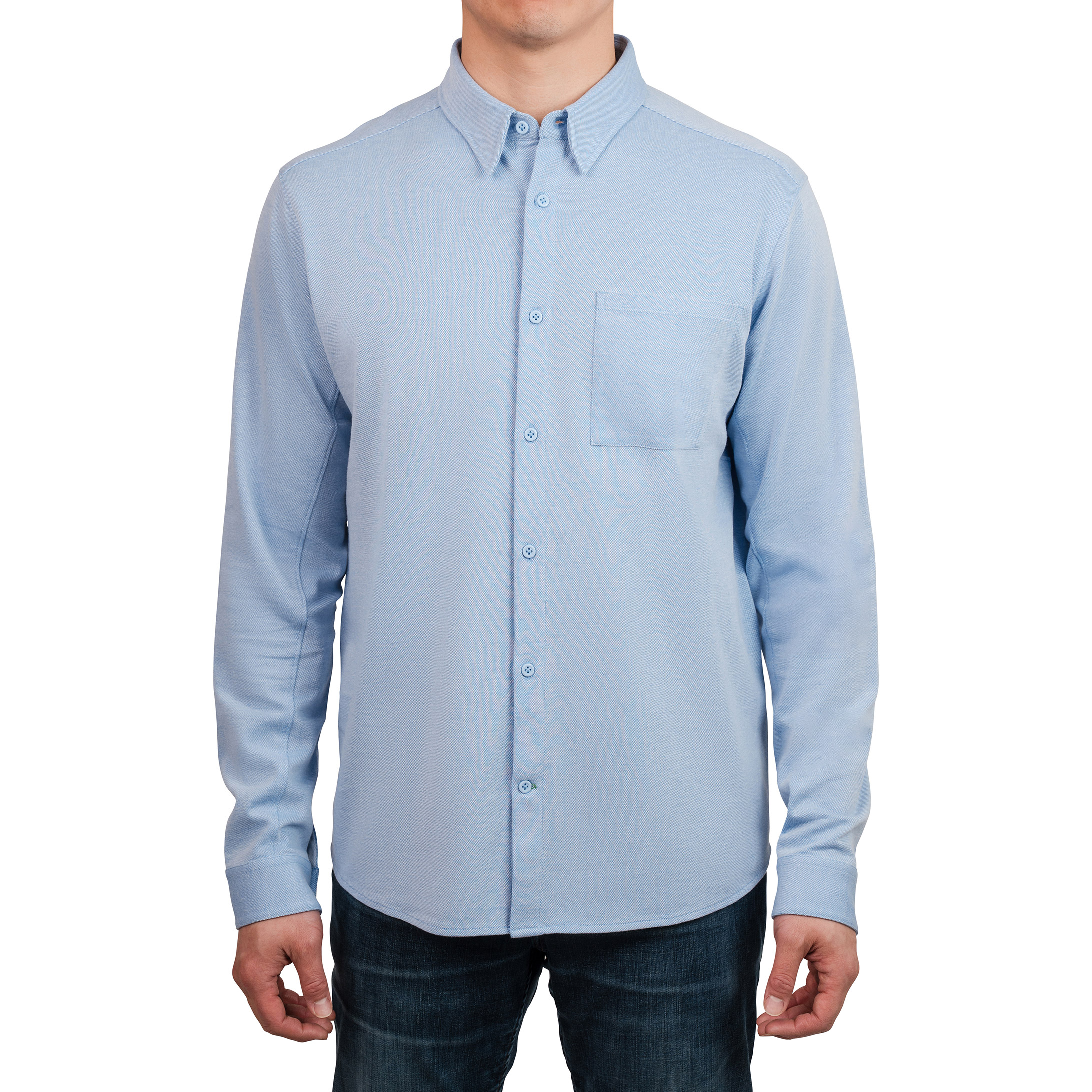 United Colors of Benetton Chemise Homme, Bleu, X-Small
