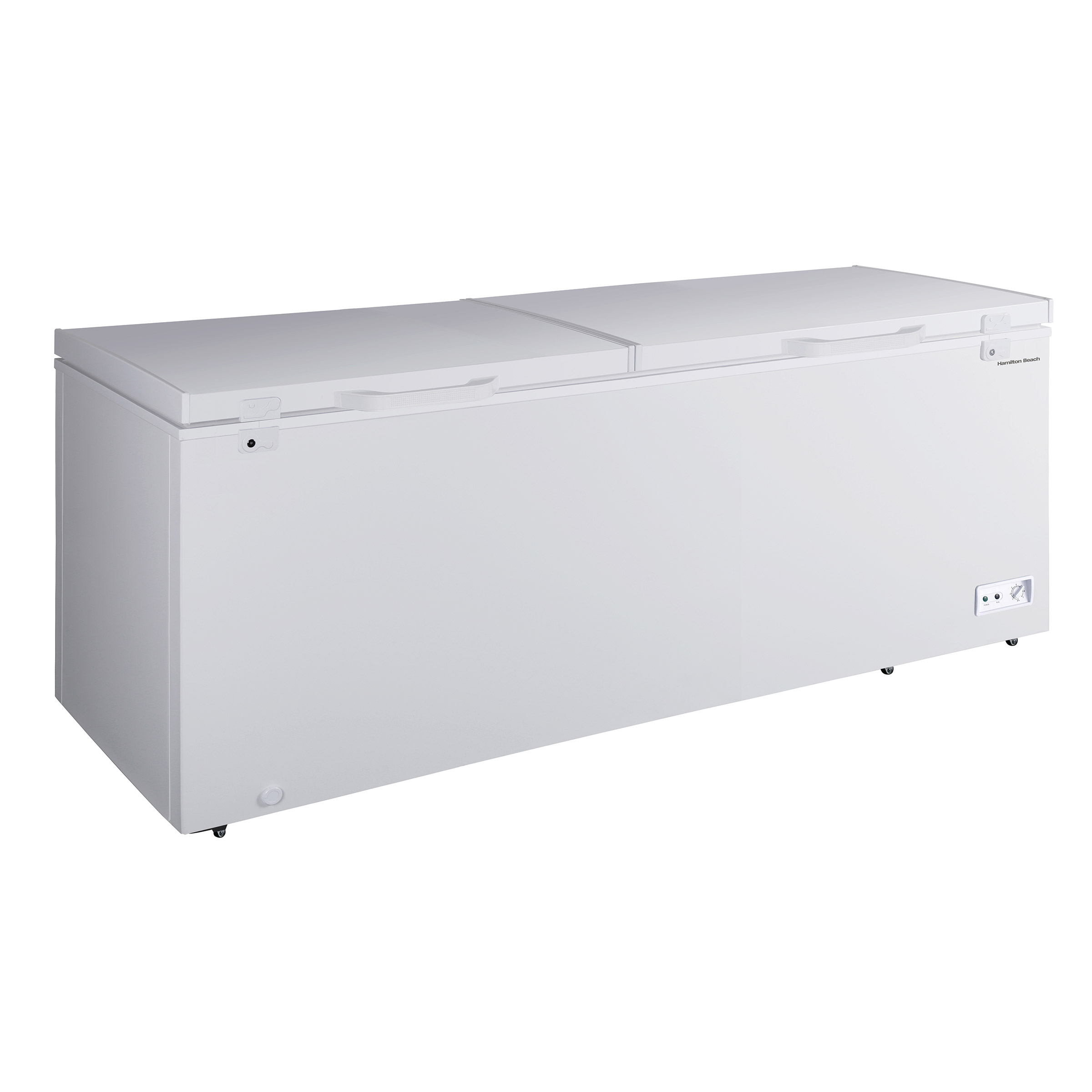 Hamilton Beach 25 cu.ft. White Dual Door Chest Freezer