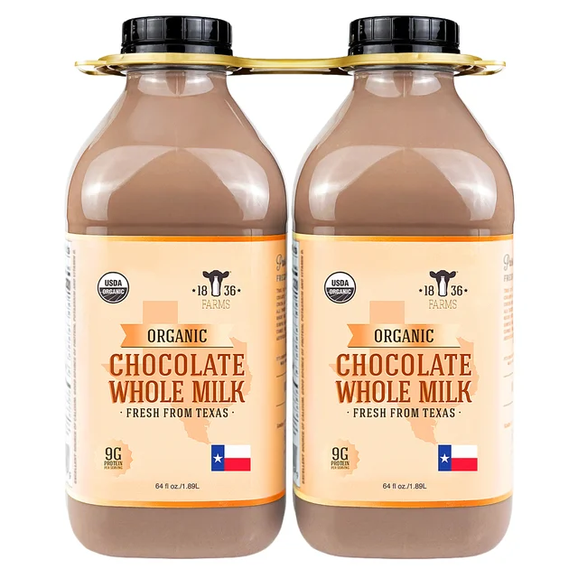 1836 FARMS ORGANIC CHOCOLATE MILK 2/64 OZ