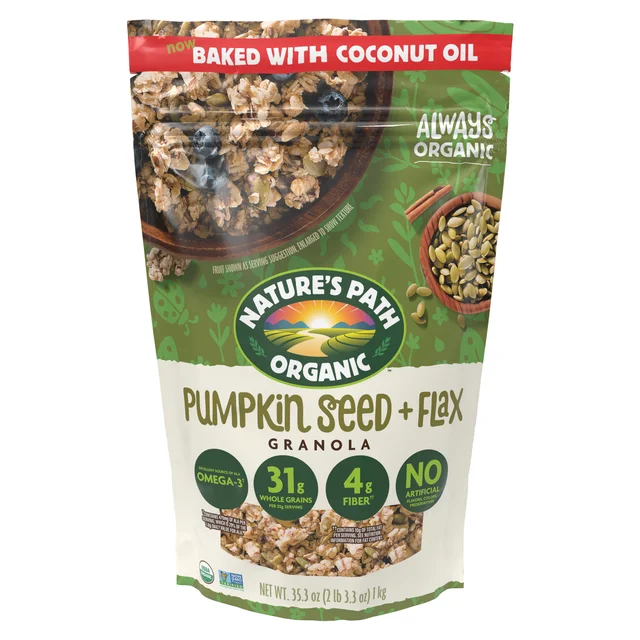 Nature's Path Organic Pumpkin Seed Flax Granola, 35.3 oz