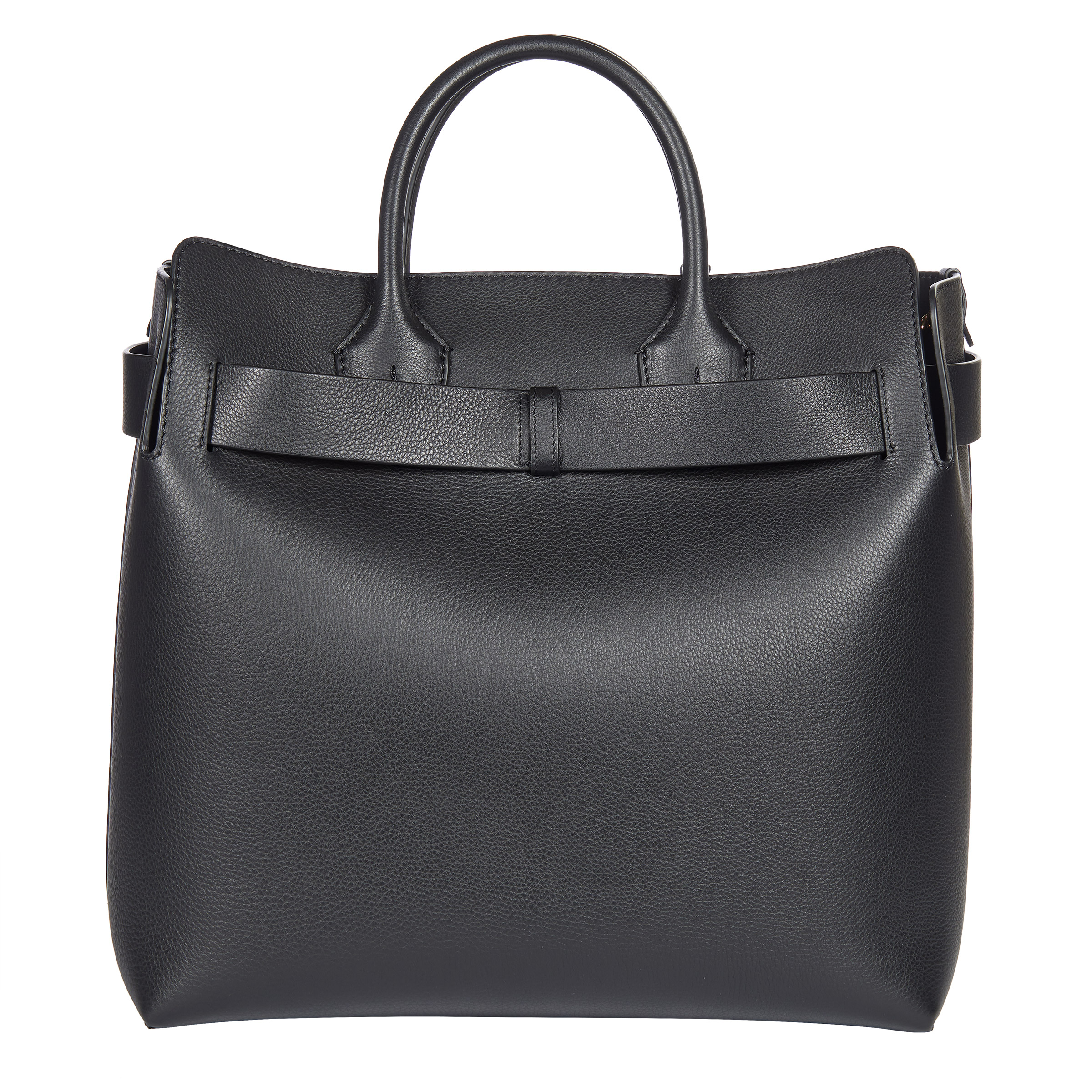 Burberry Large Leather Triple Stud Belt Bag, Black | Costco