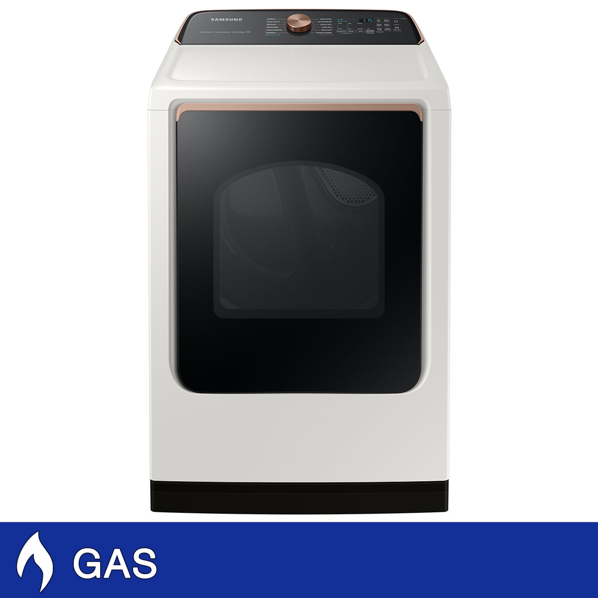 Samsung 7.4 cu. ft. Smart GAS Dryer with Steam Sanitize