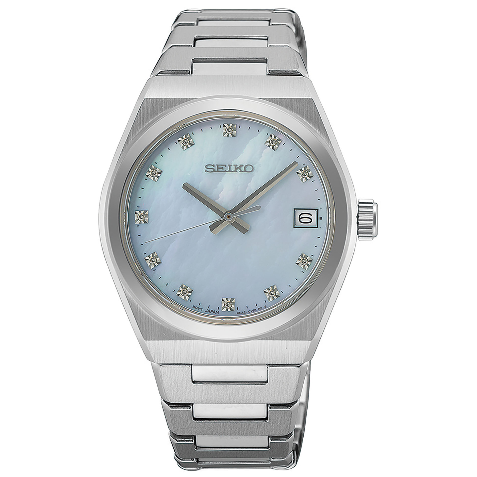 Seiko Blue Mother-of-Pearl Dial Women's Watch
