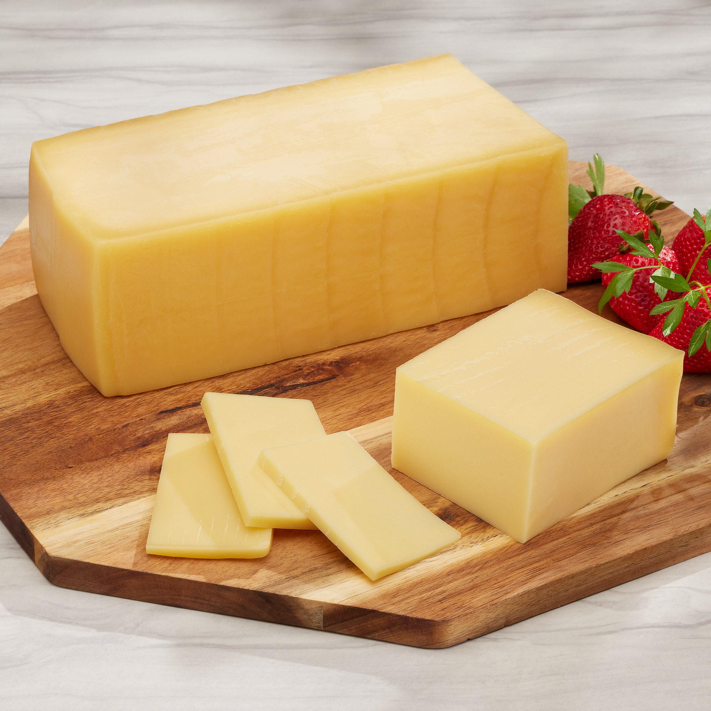 Mifroma Gruyere Cheese  King Cut  5 lbs. Total