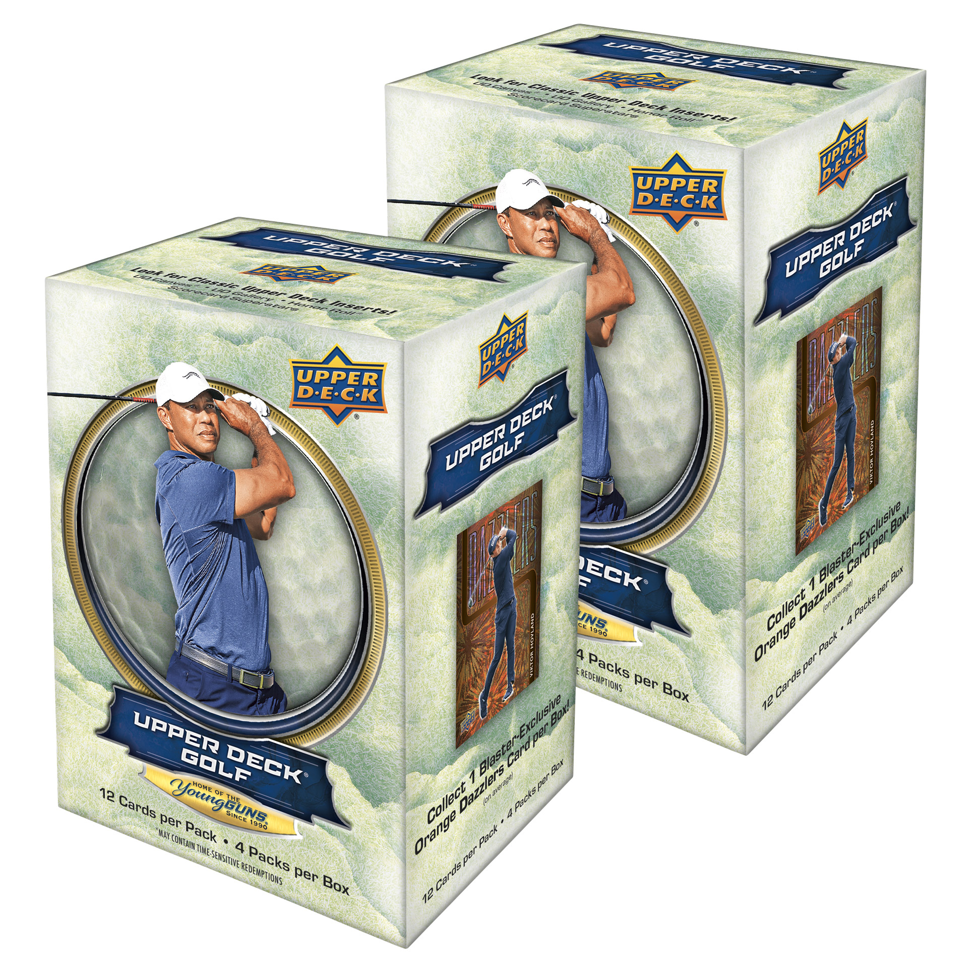 Upper Deck Golf Trading Card Blaster Box 2-pack | Costco