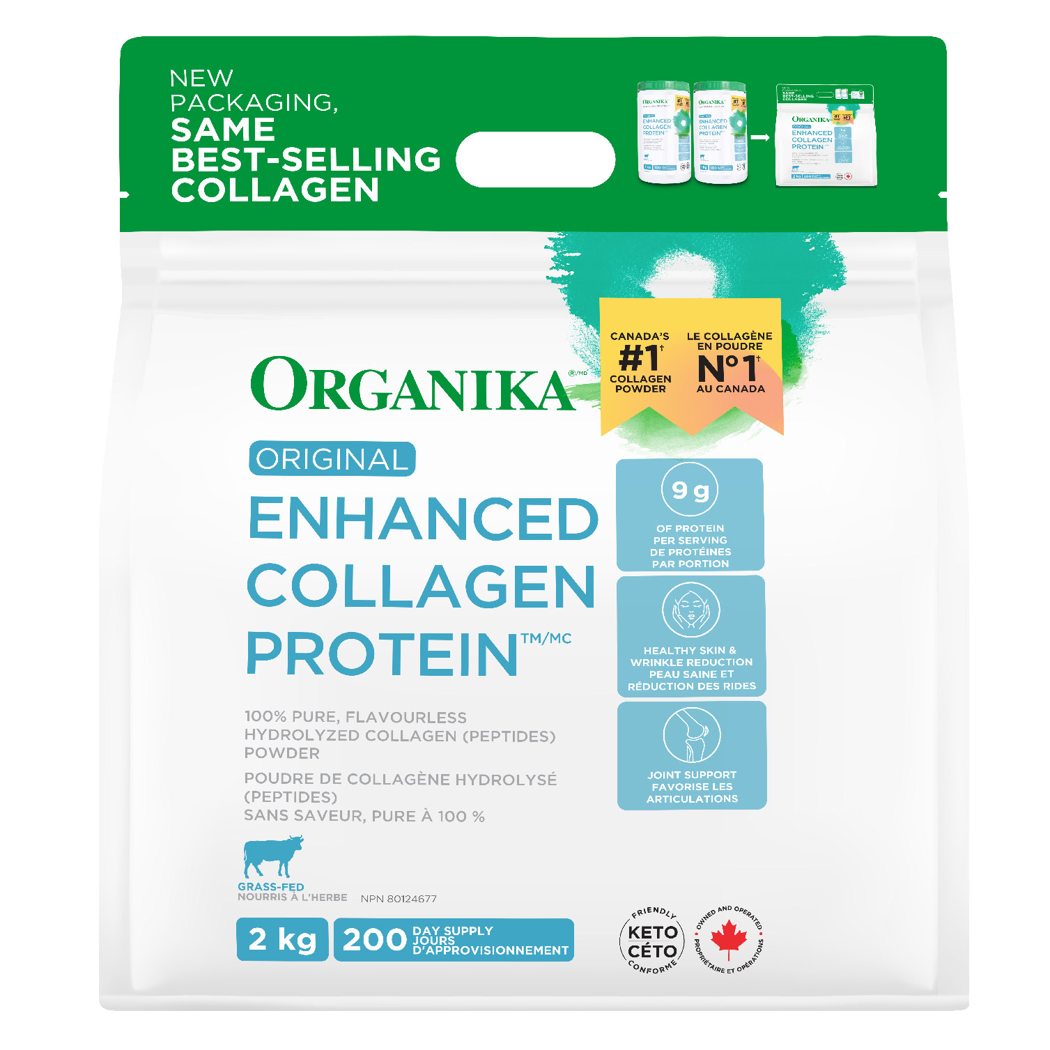Organika Enhanced Collagen, 2kg