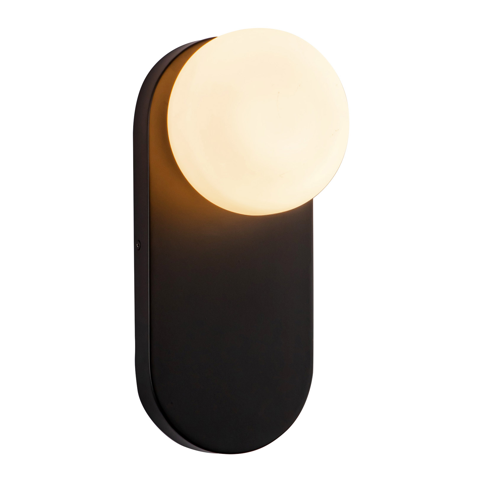 Light & Modern Quinn Wall Sconce with Opal Glass