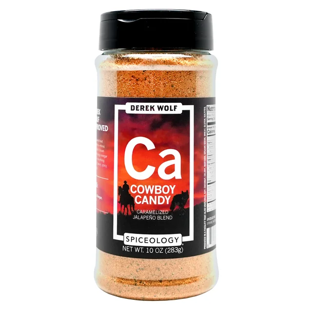 SPICEOLOGY COWBOY CANDY SEASONING 10 OUNCE CONTAINER