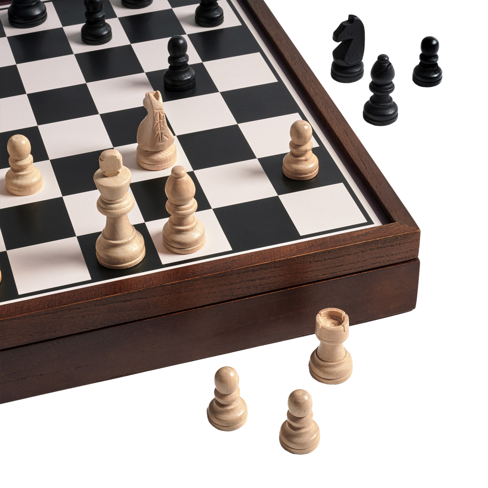 Chess, Checkers, & Backgammon Premier 3-in1 Game Collection | Costco