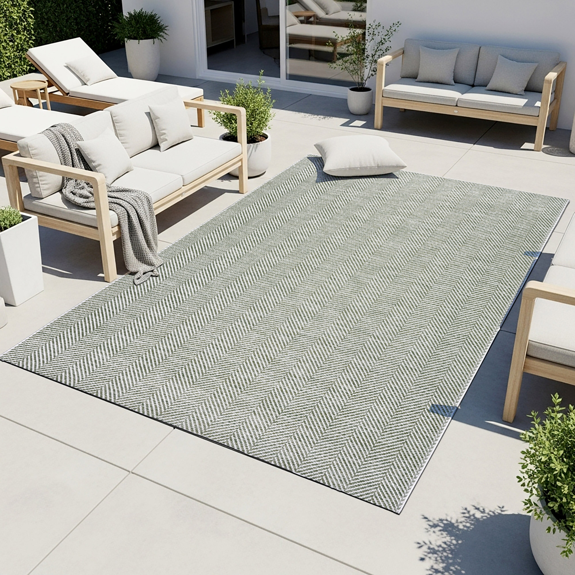 Gertmenian Toscana Collection Aden Outdoor Area Rug | Costco