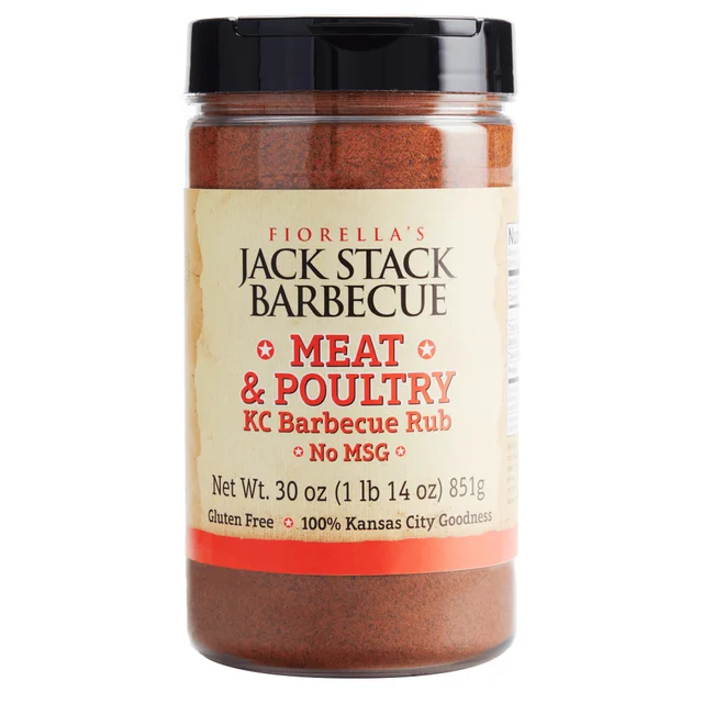 Fiorella's Jack Stack Barbecue Meat & Poultry KC Barbecue Rub, 30 oz