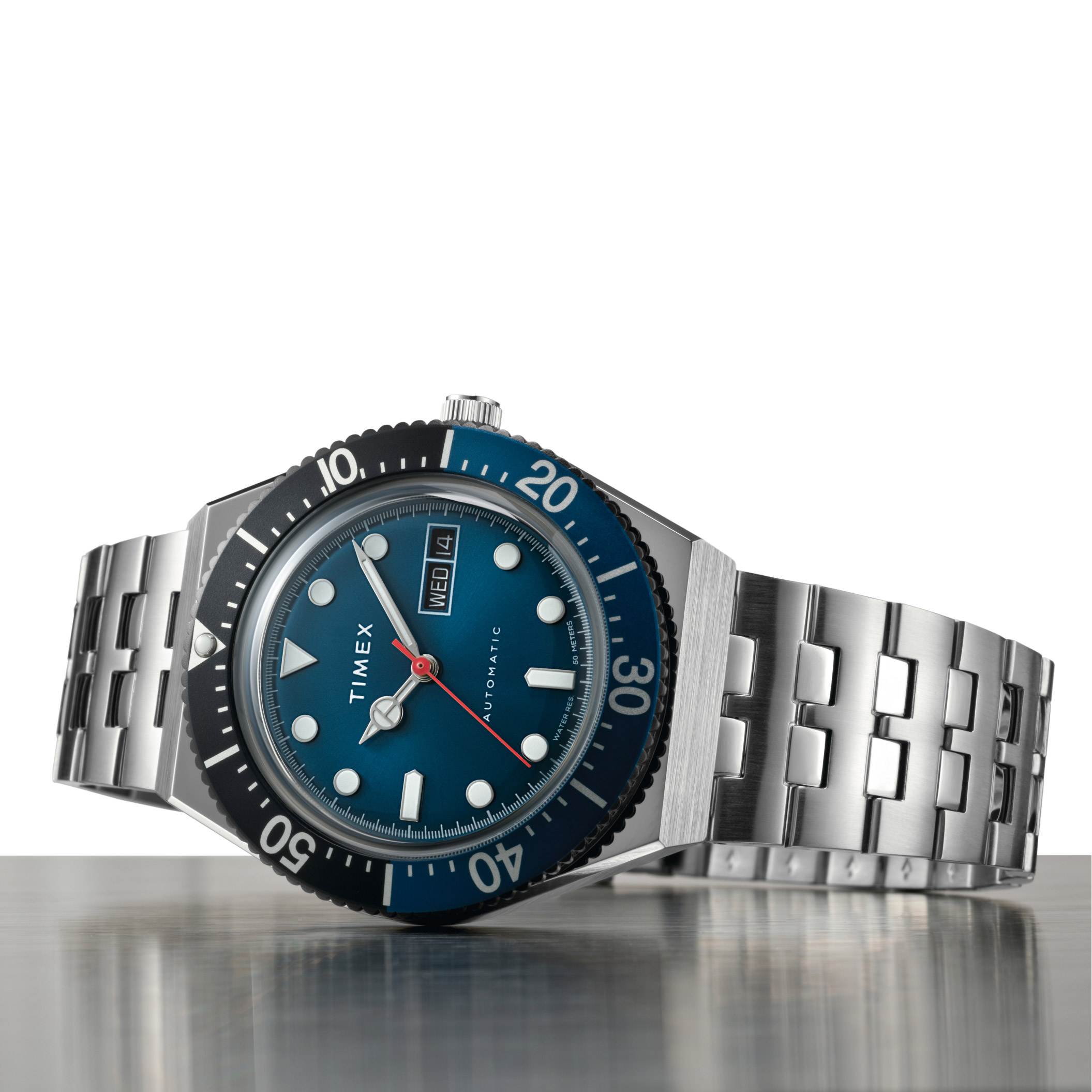 Timex M79 Automatic Blue Dial Men's Watch | Costco