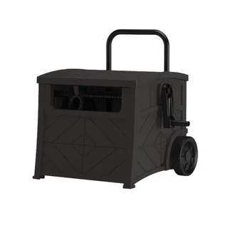 Suncast Smart Tube Hose Hideaway with Brass Connections