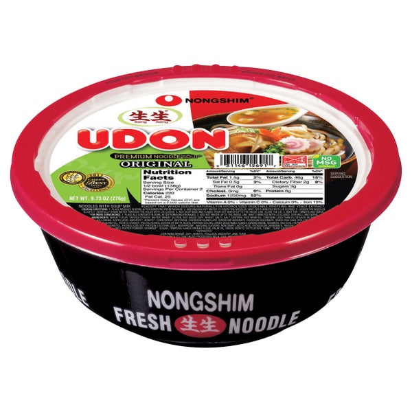 Nongshim, Udon Noodle Soup Bowl, 9.73 oz, 6-Count | Costco Nongshim, Udon Noodle Soup Bowl, 9.73 oz, 6-Count | Costco