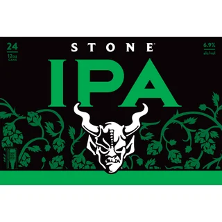 STONE BREWING CO. INDIA PALE ALE SAN DIEGO 24/12OZ CANS