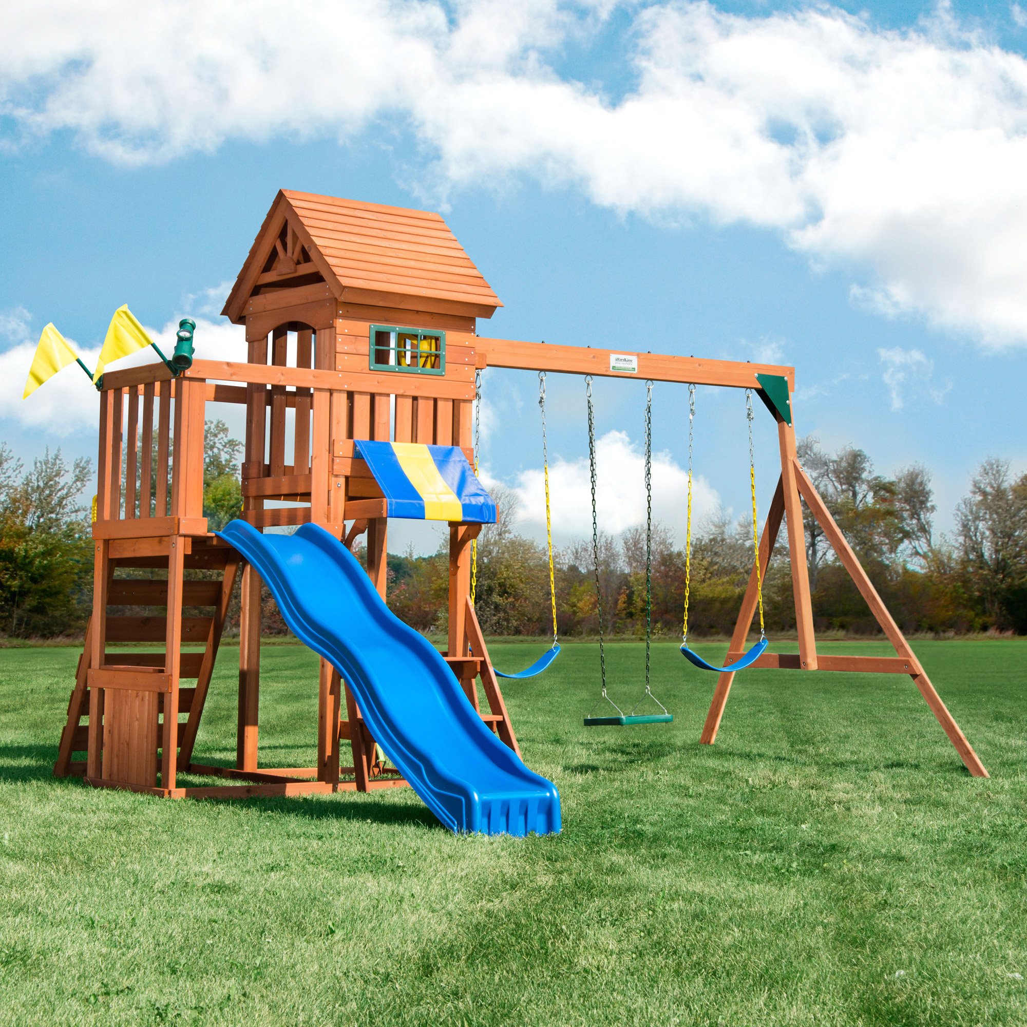YardLine Play Systems Sky Climber II Swing Set – Do-it-Yourself