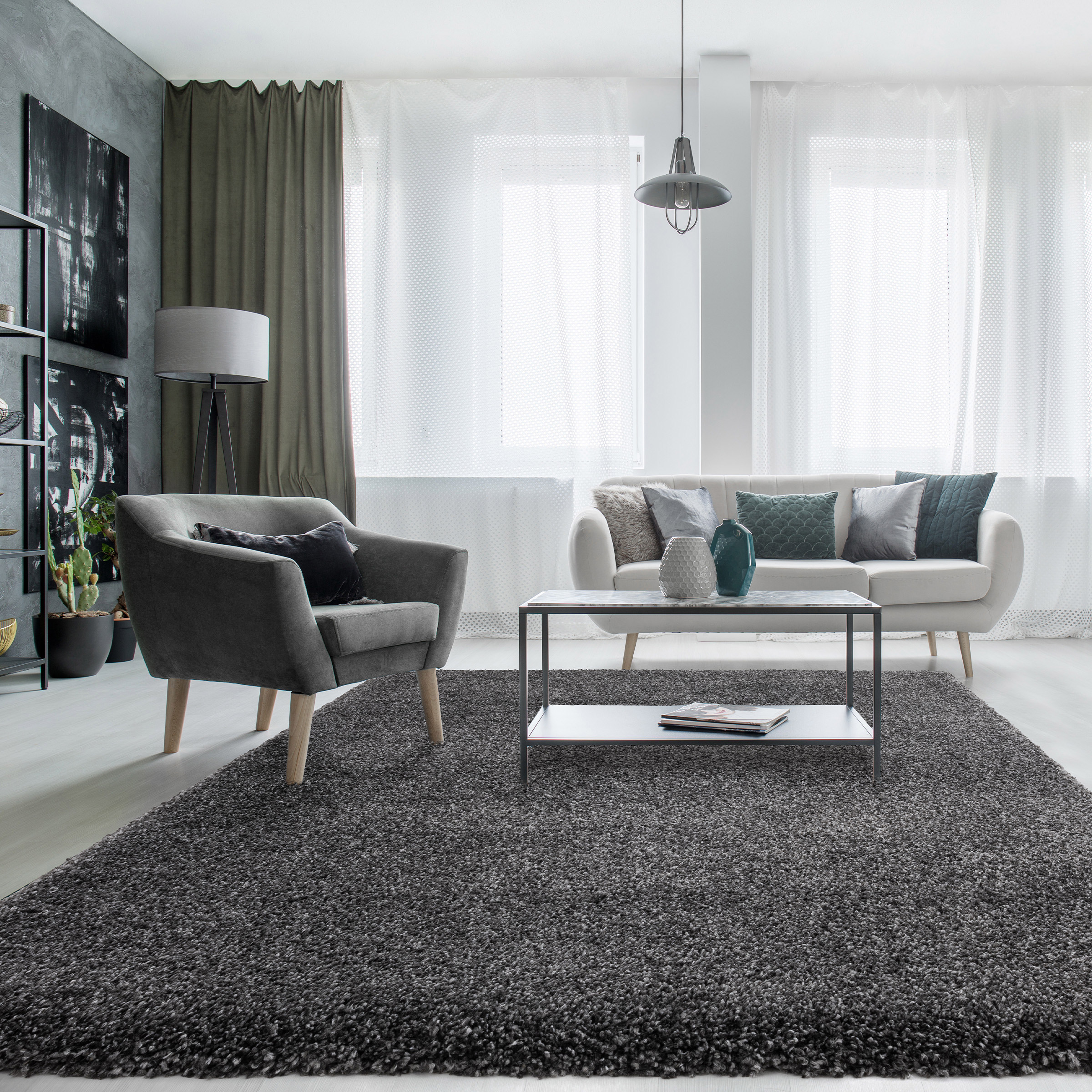 CAM Living Brooklyn Shag Area Rug