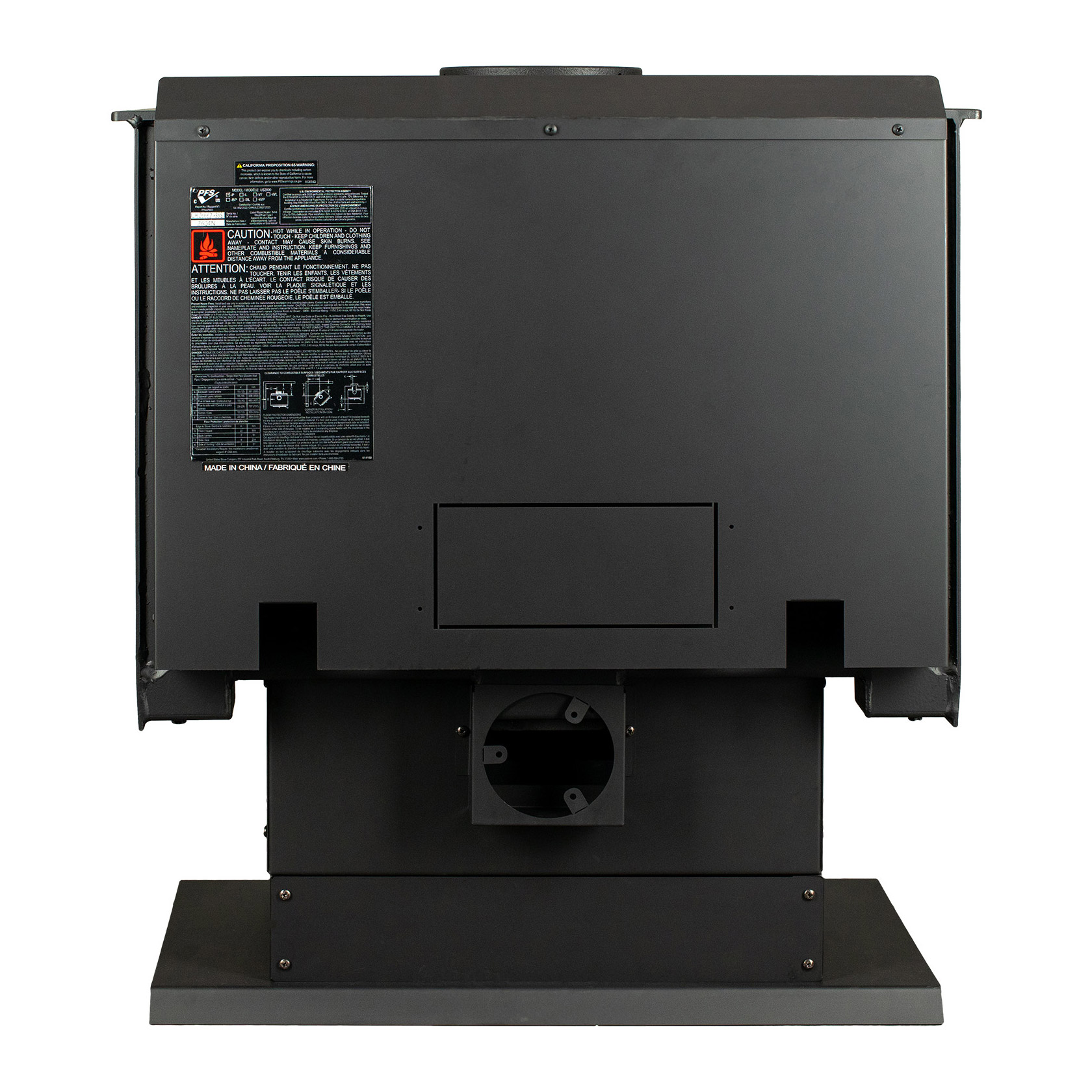 Ashley Hearth Wood Stove AW1120E-P - Thumbnail 2