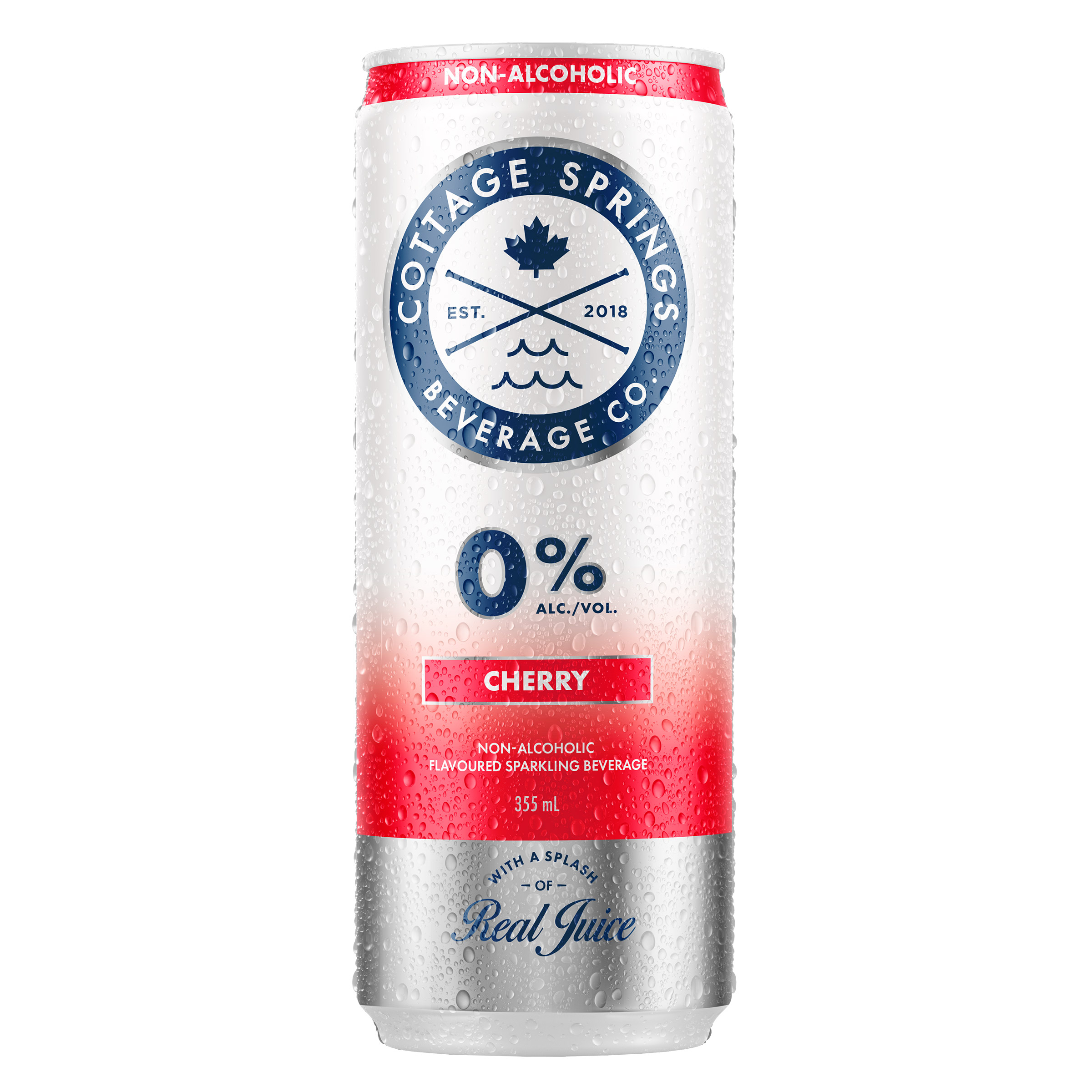 Cottage Springs Non-Alcoholic Beverage, 355 mL 24-pack | Costco