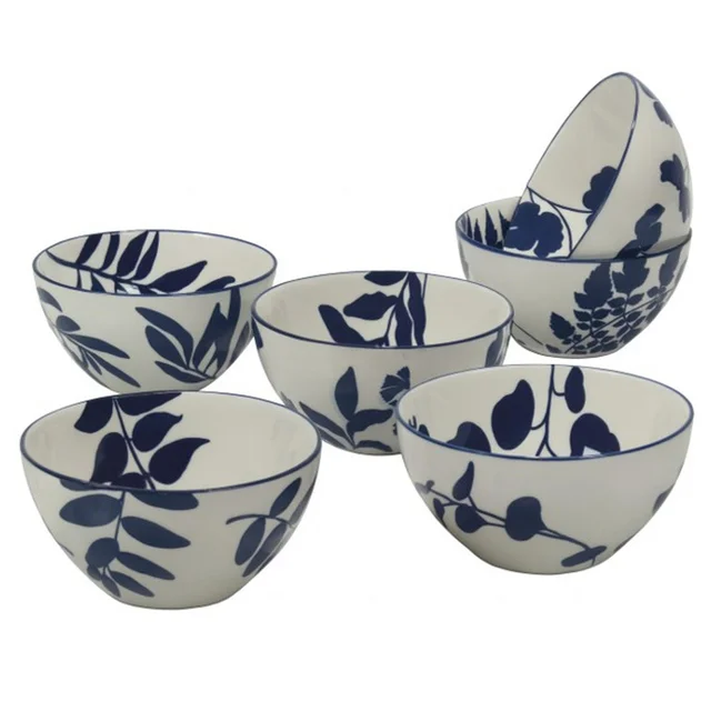 Certified Blue Arbor Bowl Set, 6-pack