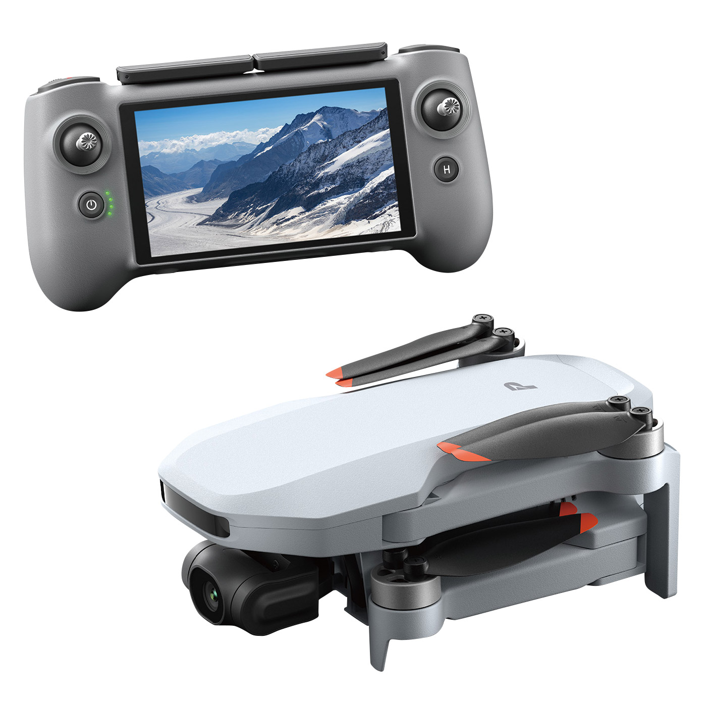 Potensic ATOM 2 4K Drone Bundle with Screen Remote, 128GB MicroSD Card, and Carry Bag