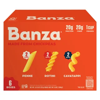 BANZA CHICKPEA PASTA VRTY 6/8 OZ