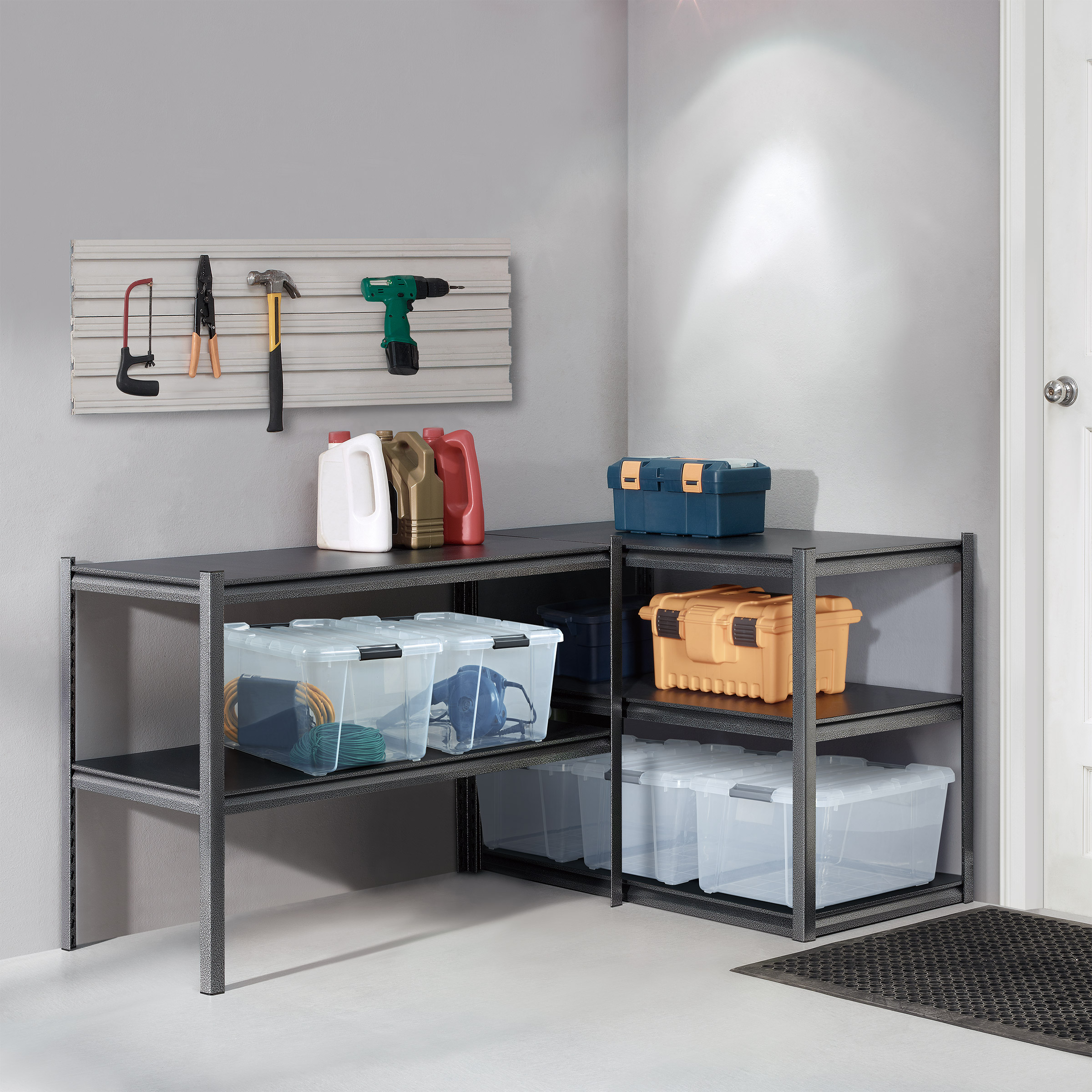 Gorilla Rack Z-Beam 5-shelf Steel Storage Rack, 48“ x 24“ x 72