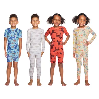CHARLIE & SCOUT KIDS' 4PC PJ SET