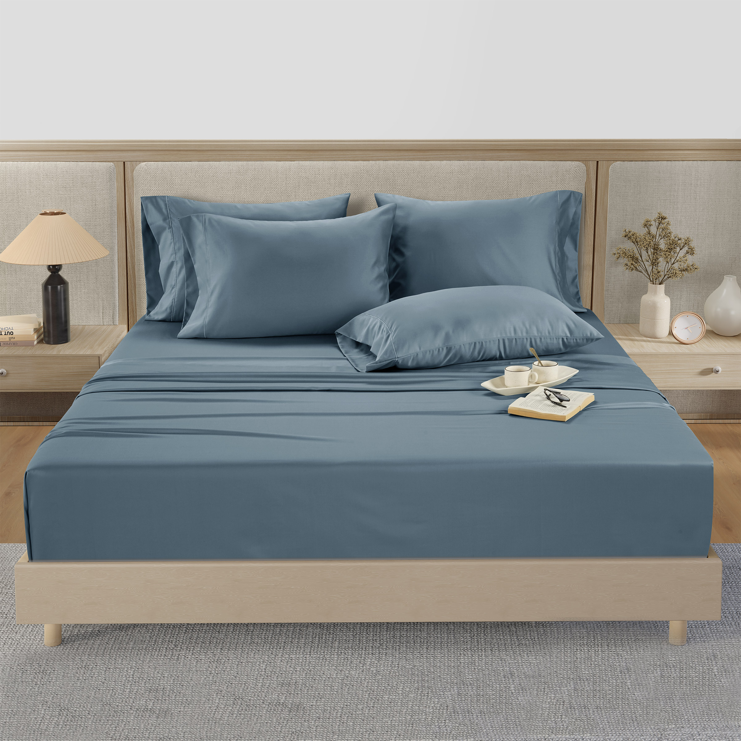 Hotel Signature Sateen 800 Thread Count 6-piece Sheet Set